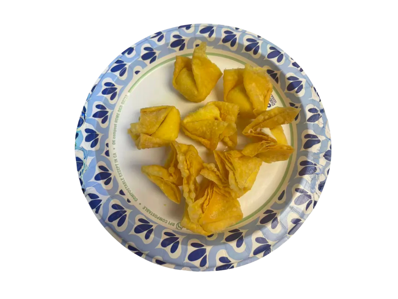 Crispy fried crab rangoon at Chen's Garden, a Chinese Restaurant in Leesburg