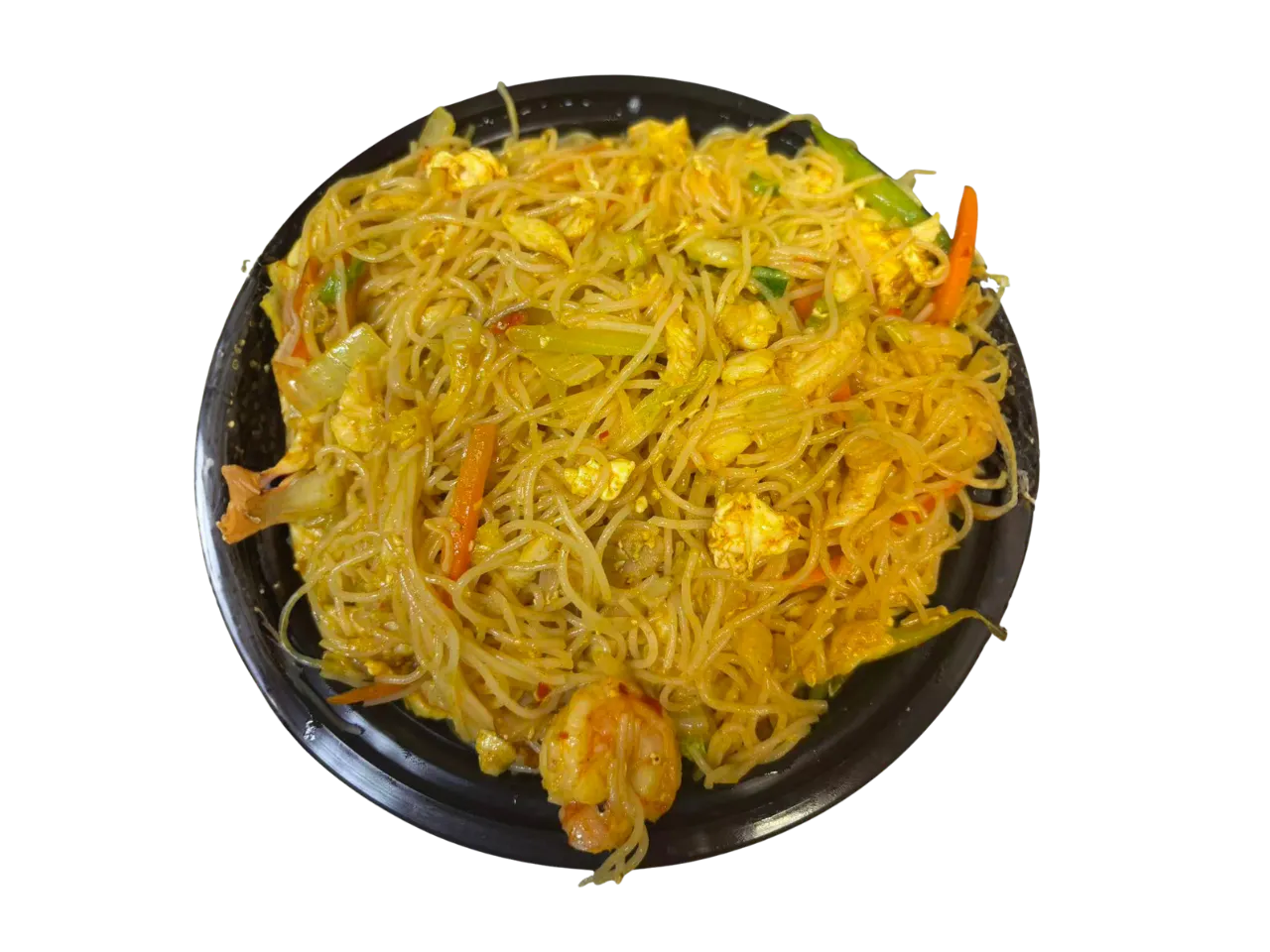 Curry Singapore noodles at Chen's Garden, a Chinese Restaurant in Leesburg