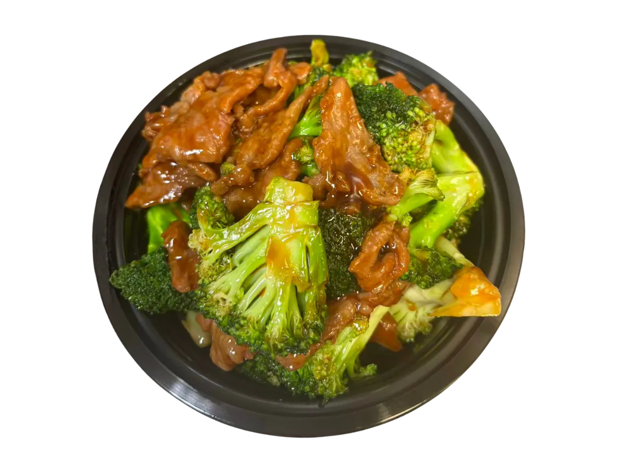 Stir-fried beef with broccoli at Chen's Garden, a Chinese Restaurant in Leesburg